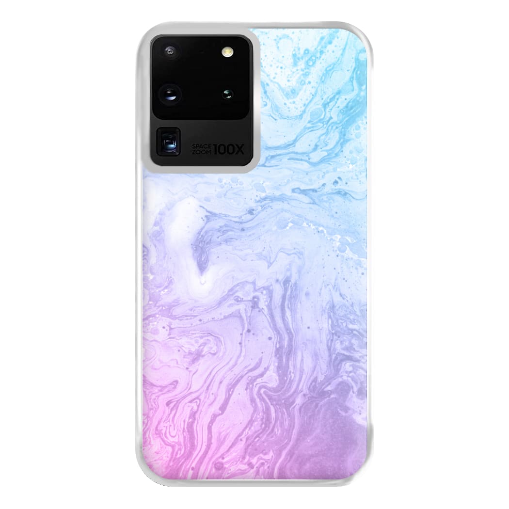 Purple Marble Phone Case for Galaxy S20 Ultra