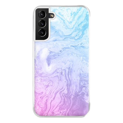 Purple Marble Phone Case for Galaxy S21 Plus