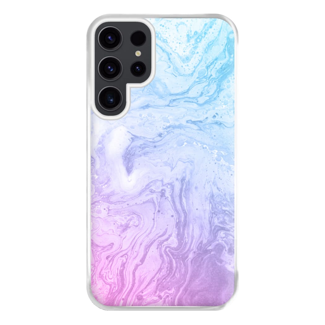 Purple Marble Phone Case for Galaxy S23 Ultra