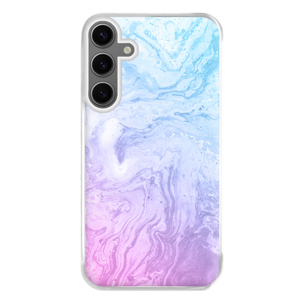 Purple Marble Phone Case for Galaxy S24FE