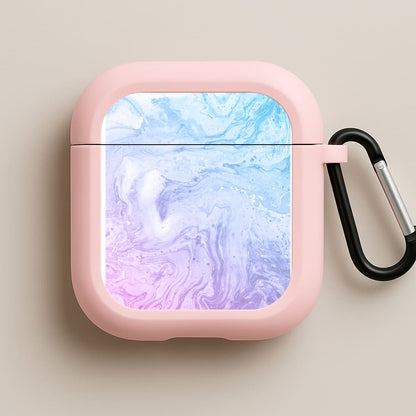 Purple Marble Pink AirPods Case