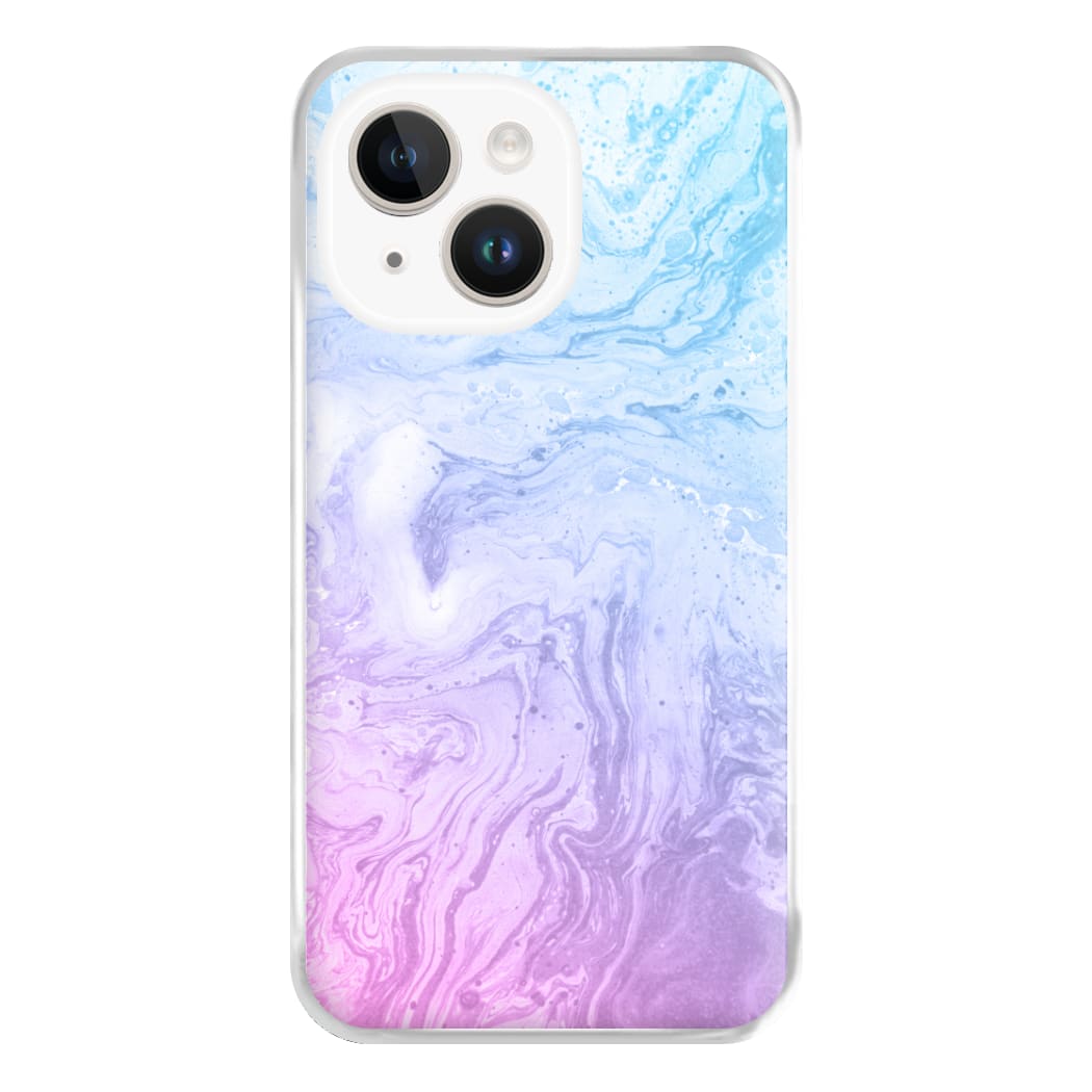 Purple Marble Phone Case for iPhone 14 Plus