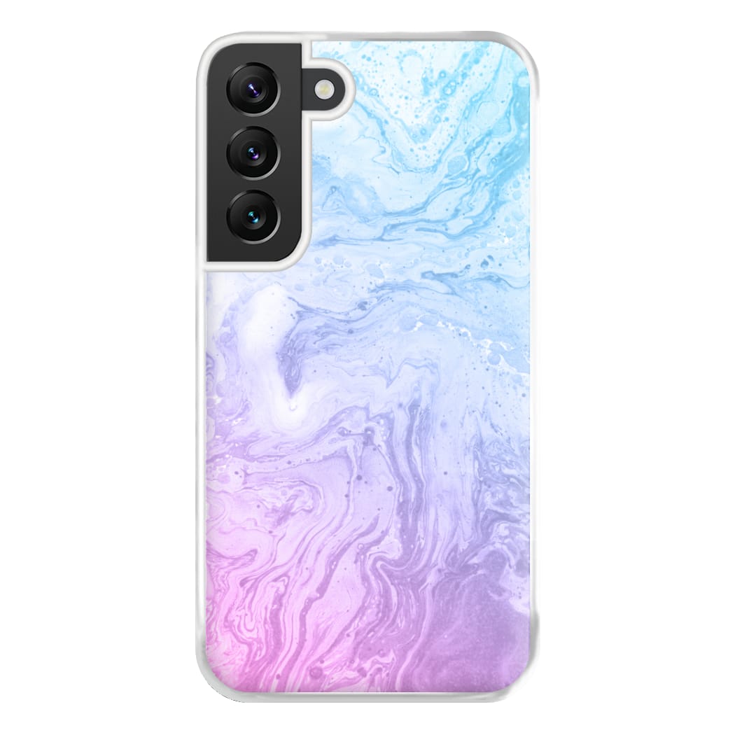 Purple Marble Phone Case for Galaxy S22 Plus