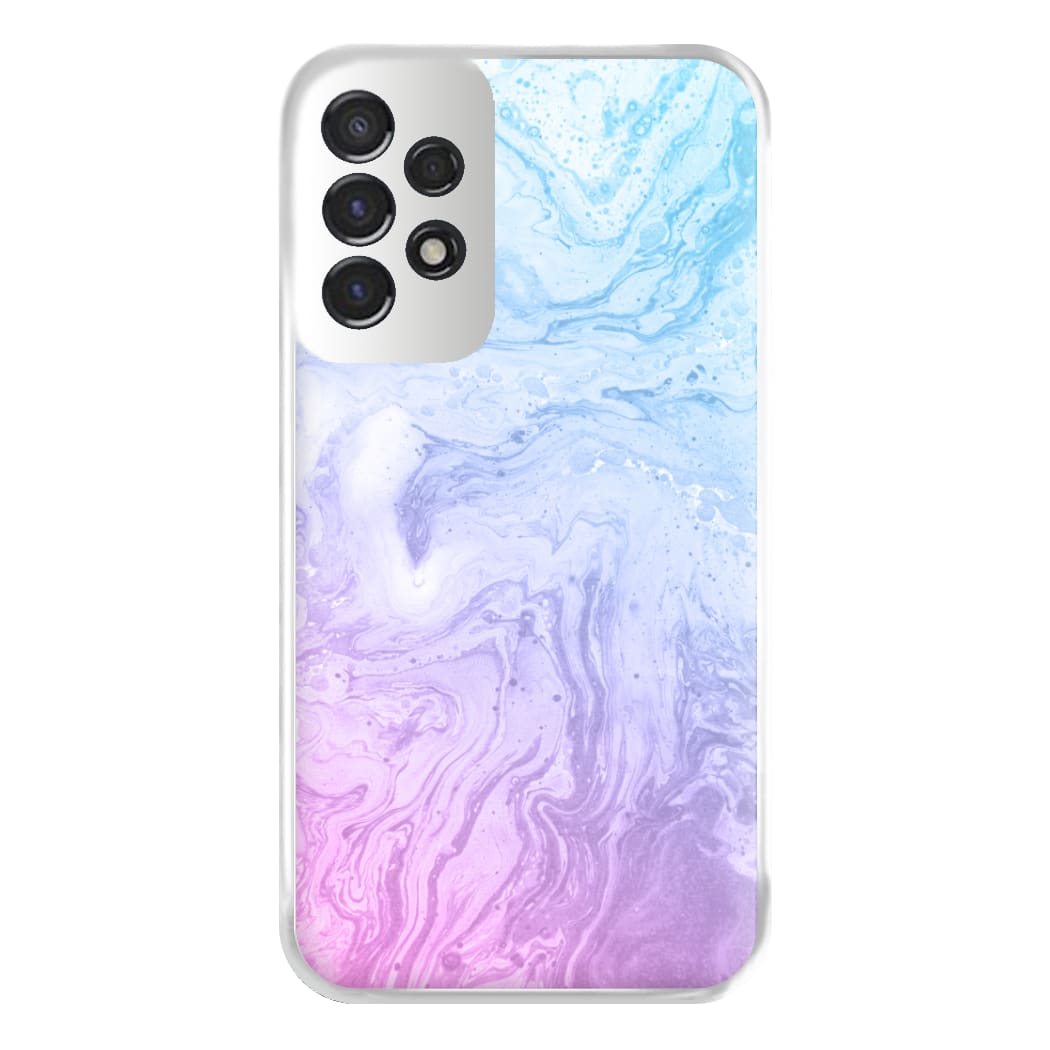 Purple Marble Phone Case for Galaxy A53