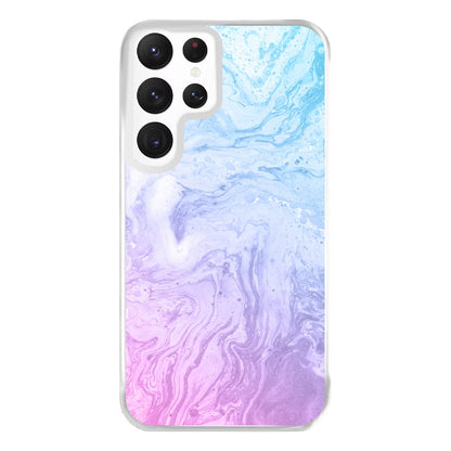 Purple Marble Phone Case for Galaxy S22 Ultra