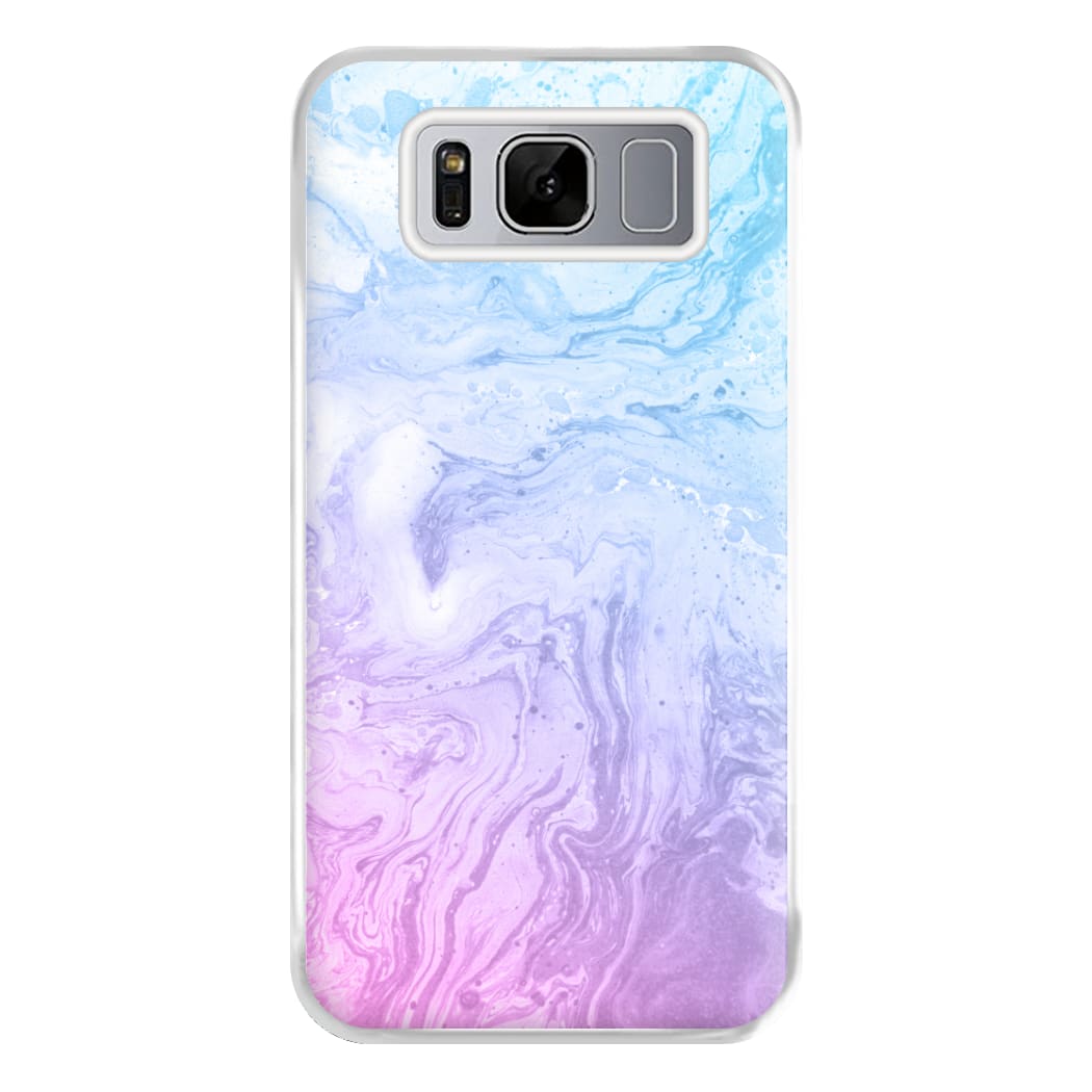 Purple Marble Phone Case for Galaxy S8 Plus