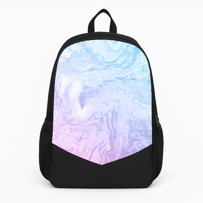 Purple Marble Large Backpack