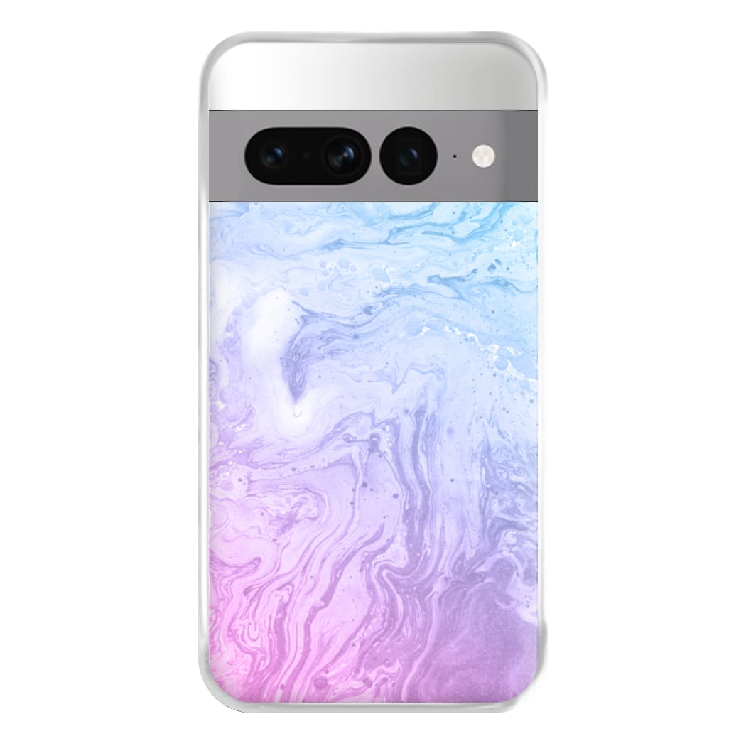 Purple Marble Phone Case for Google Pixel 7 Pro