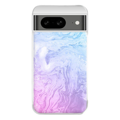 Purple Marble Phone Case for Google Pixel 8