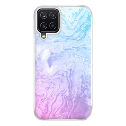 Purple Marble Phone Case for Galaxy A12