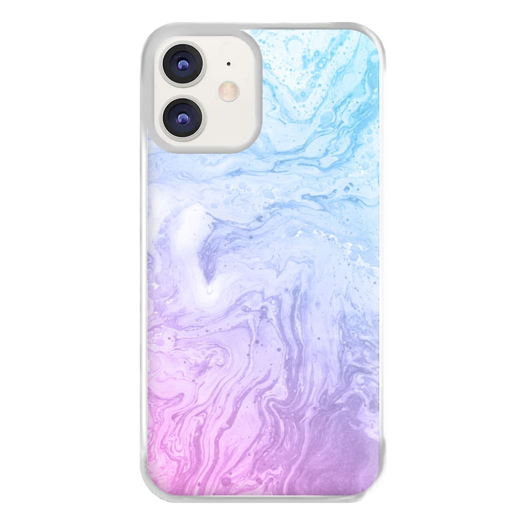 Purple Marble Phone Case for iPhone 12 / 12 Pro