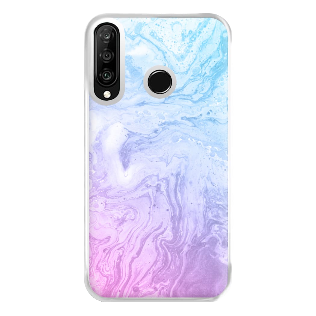 Purple Marble Phone Case for Huawei P30 Lite