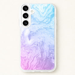Purple Marble Phone Case for Galaxy S26