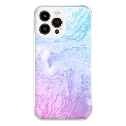 Purple Marble Phone Case for iPhone 14 Pro Max