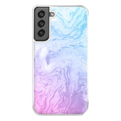 Purple Marble Phone Case for Galaxy S21FE