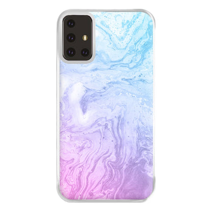 Purple Marble Phone Case for Galaxy A71