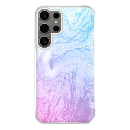 Purple Marble Phone Case for Galaxy S24 Ultra