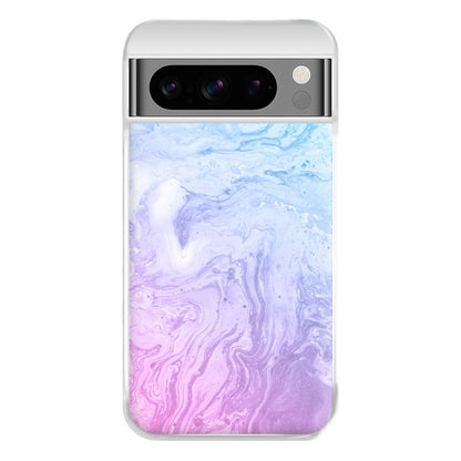 Purple Marble Phone Case for Google Pixel 8 Pro