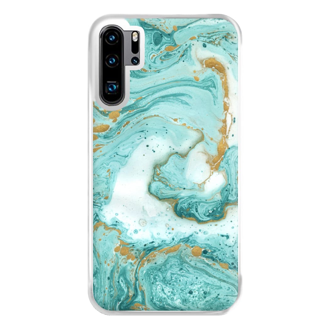 Green Marble Phone Case for Huawei P30 Pro