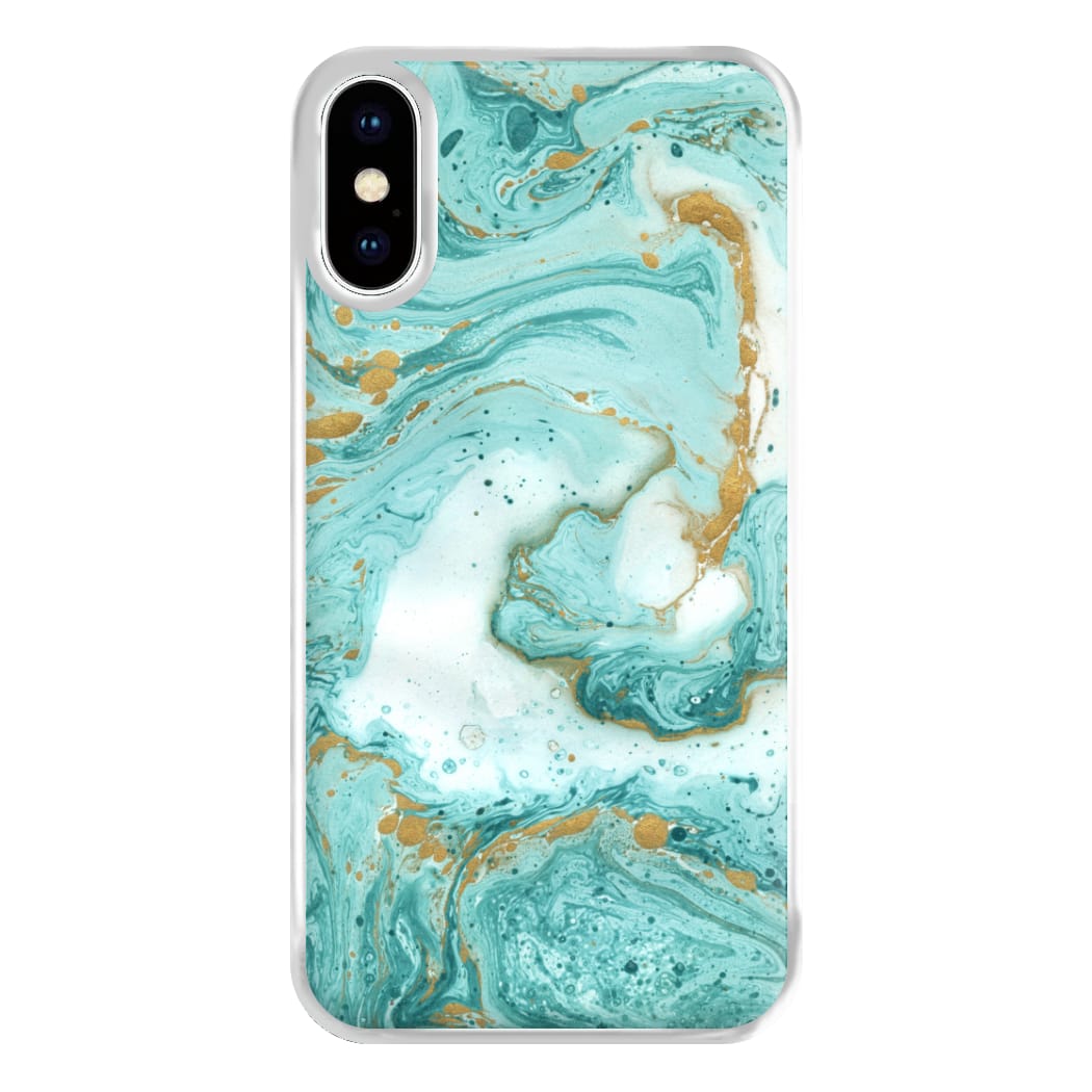 Green Marble Phone Case for iPhone XS Max