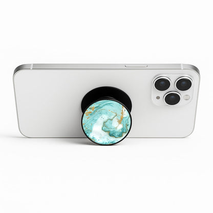 Green Marble Phone Stand