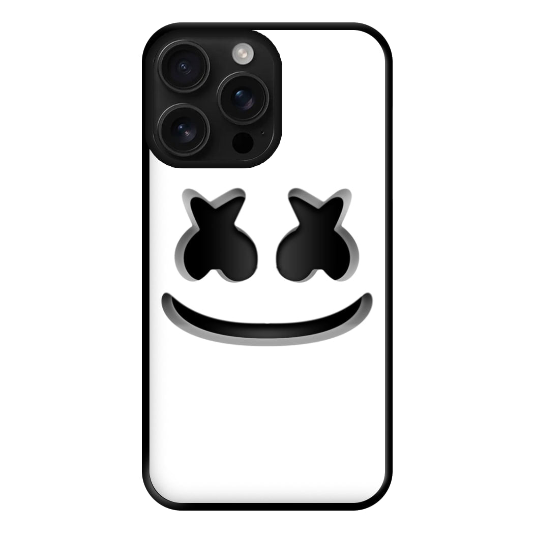 White Helmet DJ Helmet Phone Case