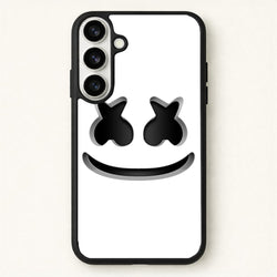 White Helmet DJ Helmet Phone Case for Galaxy S26 Plus