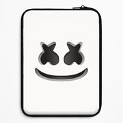 White Helmet DJ Helmet Laptop Sleeve 1
