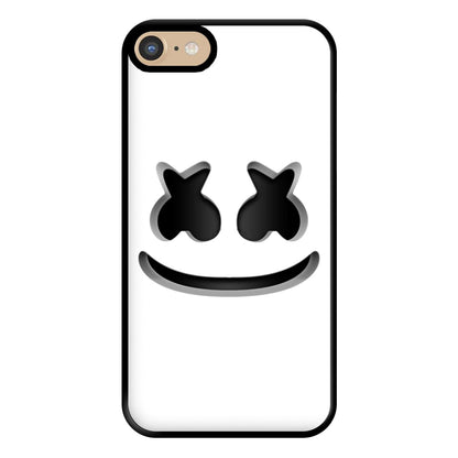 White Helmet DJ Helmet Phone Case for iPhone 6 / 7 / 8 / SE