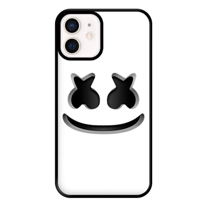 White Helmet DJ Helmet Phone Case for iPhone 12 Mini