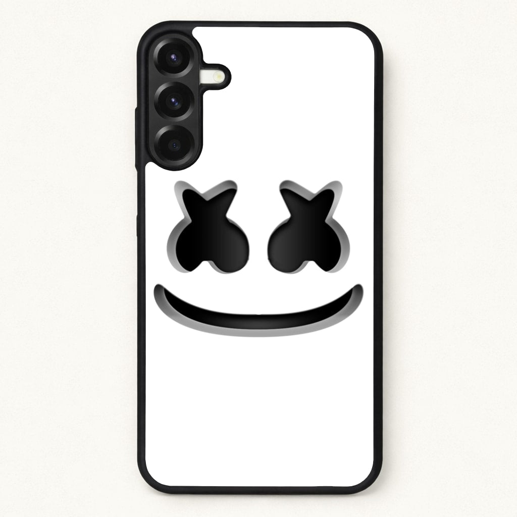White Helmet DJ Helmet Phone Case for Galaxy A17