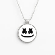 White Helmet DJ Helmet Necklace 1