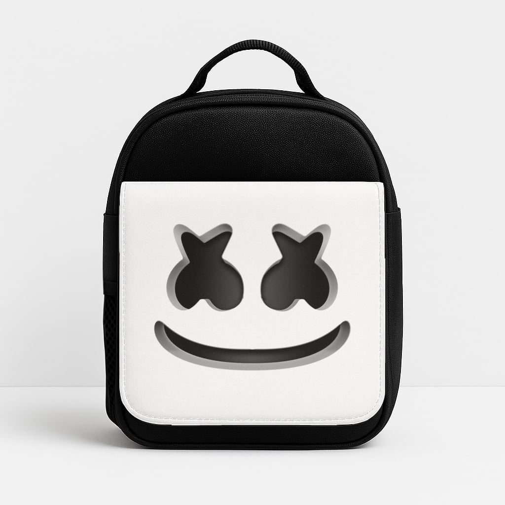 White Helmet DJ Helmet Lunchbox