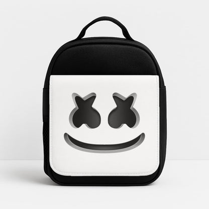 White Helmet DJ Helmet Insulated Lunchbox