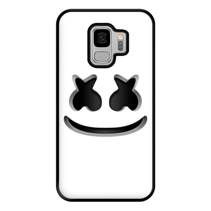 White Helmet DJ Helmet Phone Case for Galaxy S9 Plus