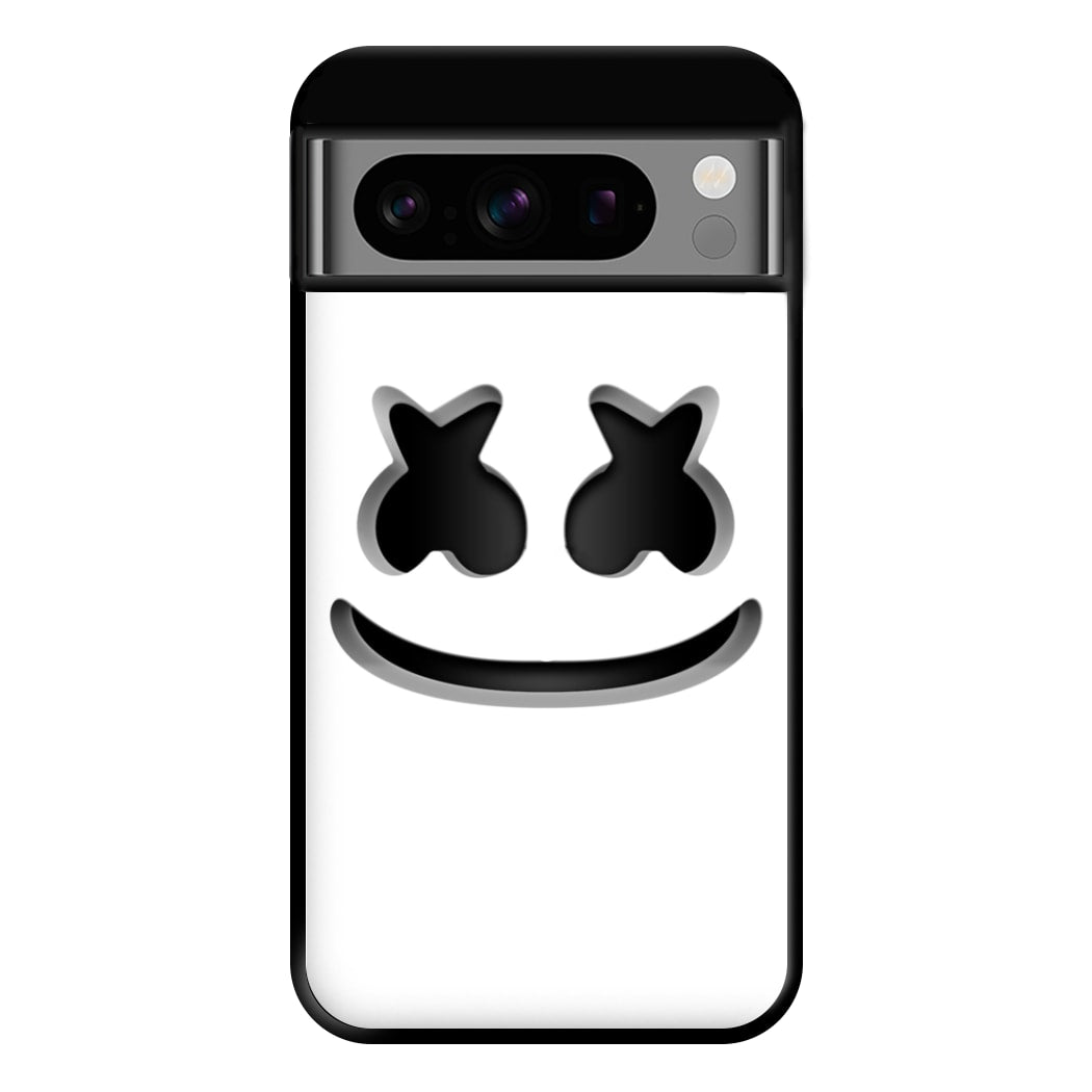 White Helmet DJ Helmet Phone Case for Google Pixel 8 Pro