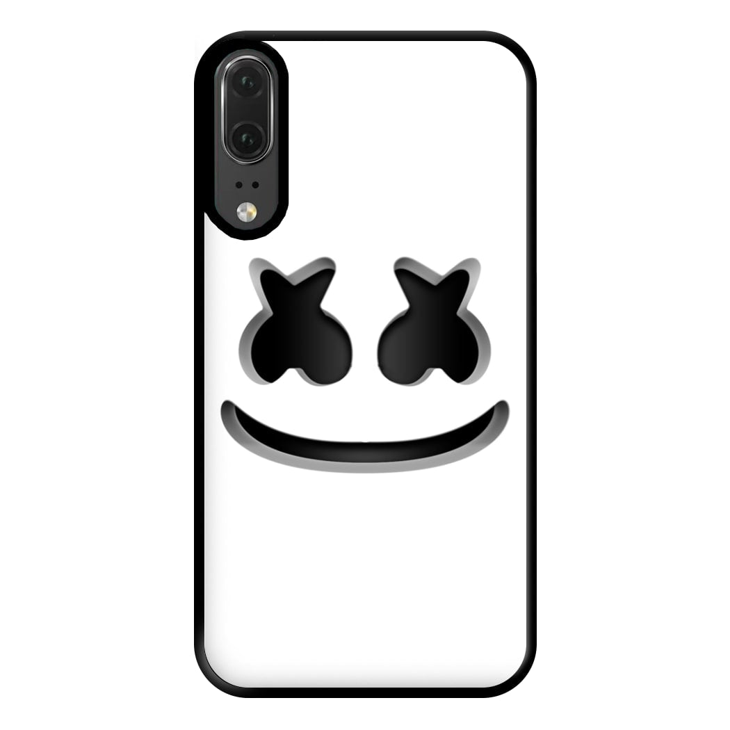 White Helmet DJ Helmet Phone Case for Huawei P20