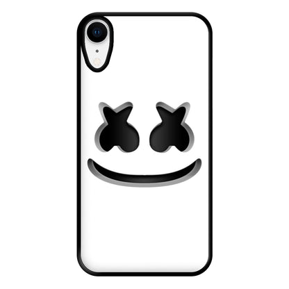 White Helmet DJ Helmet Phone Case for iPhone XR