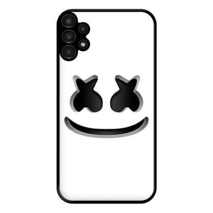 White Helmet DJ Helmet Phone Case for Galaxy A13