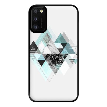 Triange Marble Pattern Phone Case for Galaxy A41