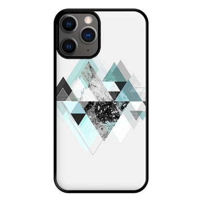 Triange Marble Pattern Phone Case for iPhone 12 Pro Max