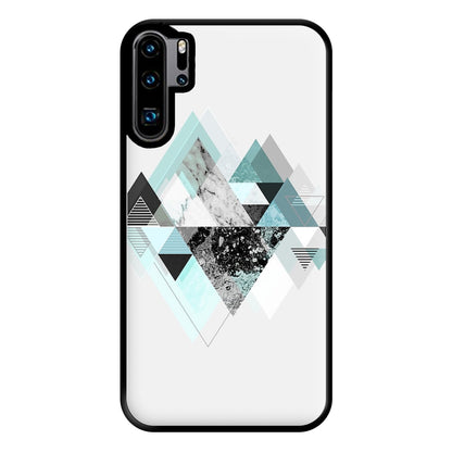 Triange Marble Pattern Phone Case for Huawei P30 Pro