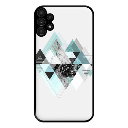 Triange Marble Pattern Phone Case for Galaxy A13