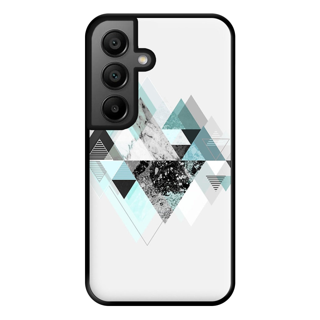 Triange Marble Pattern Phone Case for Google Pixel 8