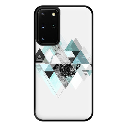 Triange Marble Pattern Phone Case for Galaxy S20 Plus