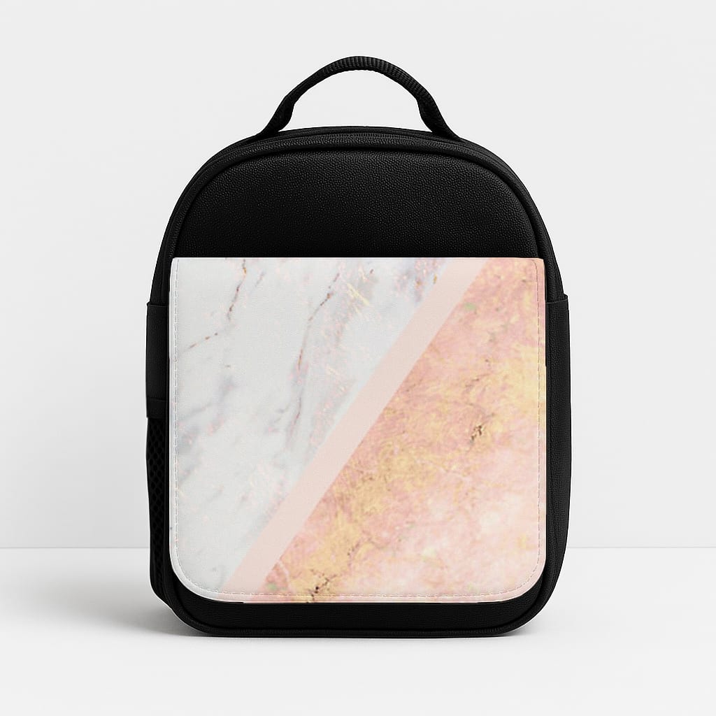 Marble and Rose Gold Lunchbox