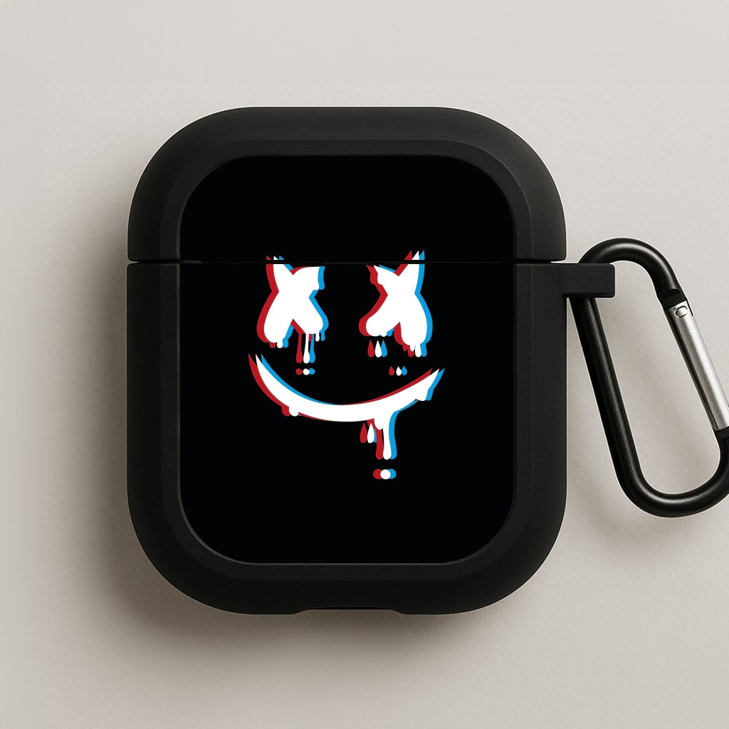 Blue Blur - White Helmet DJ AirPods Case
