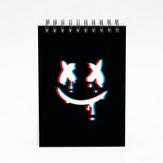 Blue Blur - White Helmet DJ Notebook 4