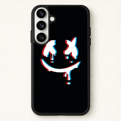 Blue Blur - White Helmet DJ Phone Case for Galaxy S26