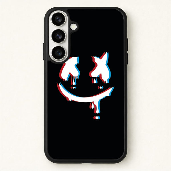 Blue Blur - White Helmet DJ Phone Case for Galaxy S26